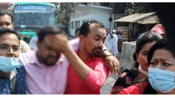 রাজধানীতে পুলিশ-ছাত্রদল সংঘর্ষ : সাংবাদিকসহ আহত ৩৫