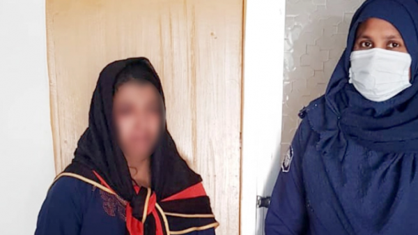 সোনাইমুড়ীতে নারীর কাছে মিলল ১১৪ পিস ইয়াবা