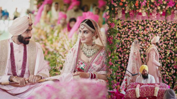 সাত পাকে বাঁধা পড়লেন জসপ্রীত বুমরাহ