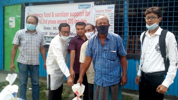করোনায় ক্ষতিগ্রস্থ ২২০ পরিবারকে খাদ্য সহায়তা দিলো সালোম