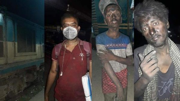 ট্রেনে ওঠে মানুষ, নামে 'ভুত'!