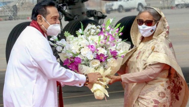 বাংলাদেশের অগ্রযাত্রায় শ্রীলঙ্কা পাশে থাকবে: রাজাপাকসে