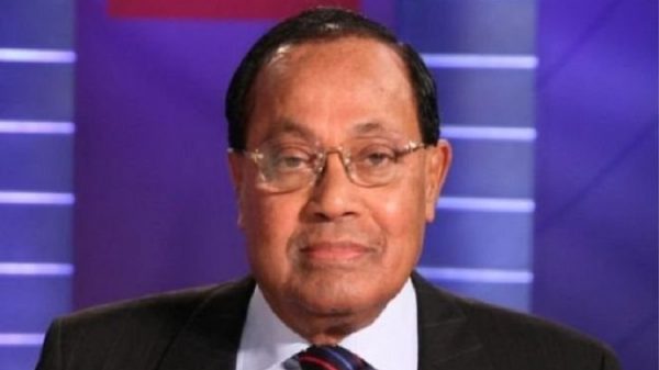 দেশের মাটিতে মওদুদ আহমদের মরদেহ