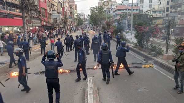 বসুরহাটে ১৪৪ ধারা জারি