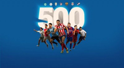 সুয়ারেসের ৫০০ গোল