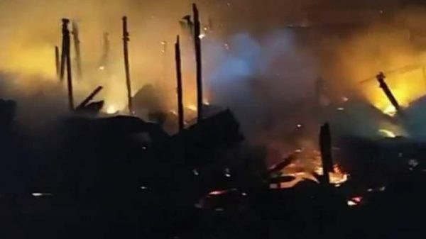 ​চাটমোহরে অগ্নিকান্ডে কোটি টাকার ক্ষয় ক্ষতি ৩৫ ঘর পুড়ে ছাই