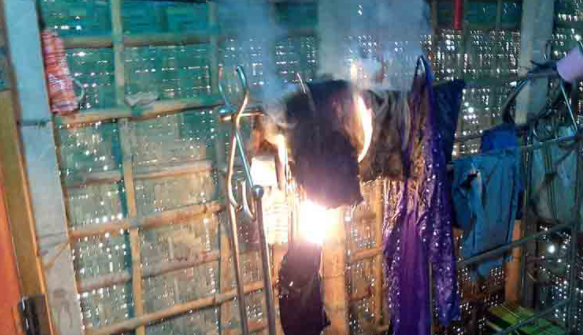 আগুন আতঙ্কে ঠাকুরগাঁওয়ের সিঙ্গিয়া গ্রাম