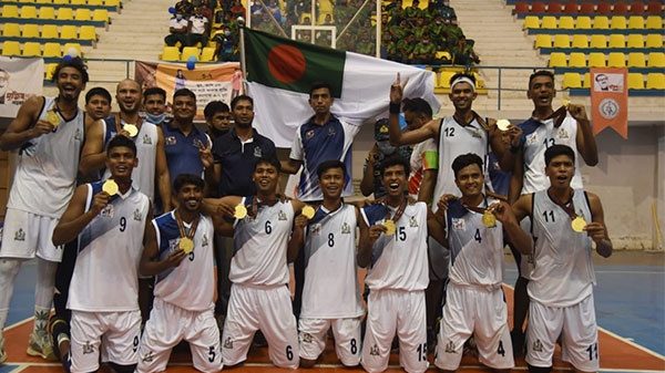 পুরুষ বাস্কেটবলে স্বর্ণ নৌবাহিনীর