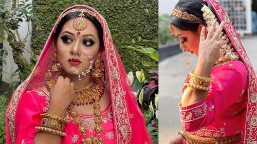 হঠাৎ বিয়ের সাজে চমকে দিলেন দিঘী