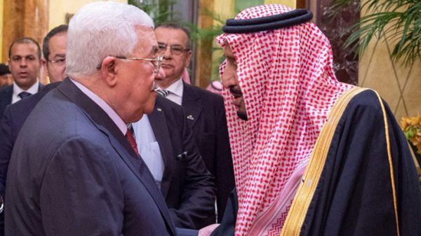 ফিলিস্তিনের প্রেসিডেন্টকে সৌদি বাদশাহর ফোন