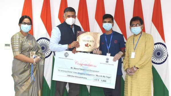 আইসিসিআর ভিডিও ব্লগিং প্রতিযোগিতায় বাংলাদেশের হিলালী তৃতীয়