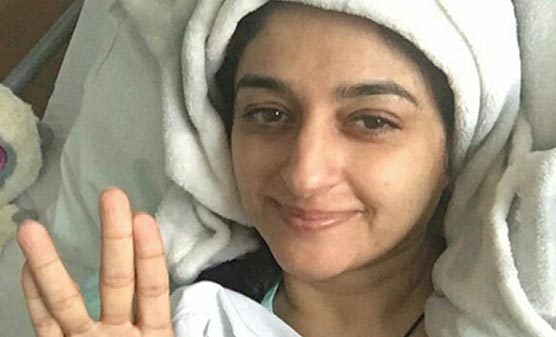 ক্যানসার থেকে মুক্তি পেলেন নাদিয়া জামিল