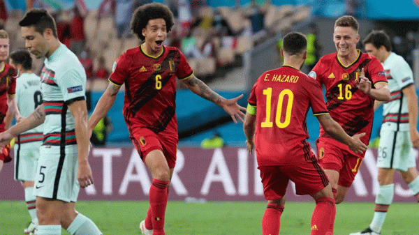 চ্যাম্পিয়ন পর্তুগালকে বিদায় করে শেষ আটে বেলজিয়াম