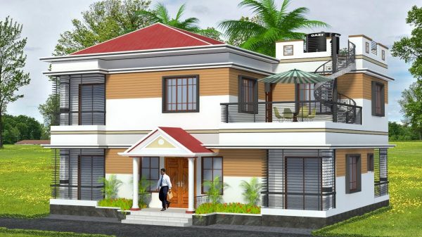 গ্রামে বাড়ি করতেও কর দিতে হবে