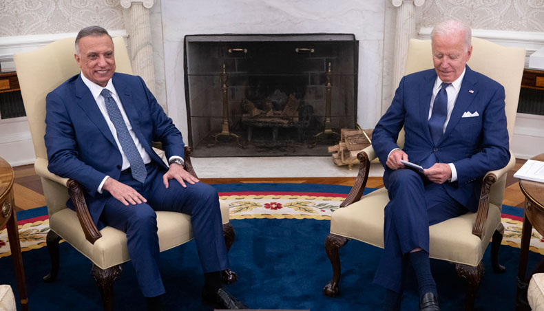 ইরাক অভিযানের সমাপ্তি টানছে যুক্তরাষ্ট্র, বাইডেন-কাদিমি চুক্তি