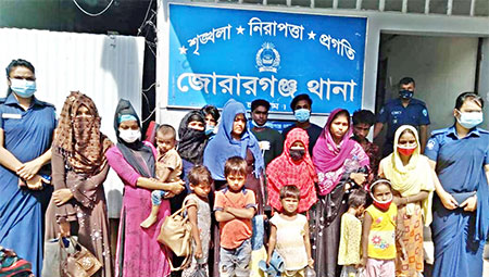 মিরসরাইয়ে ১৮ রোহিঙ্গা আটক