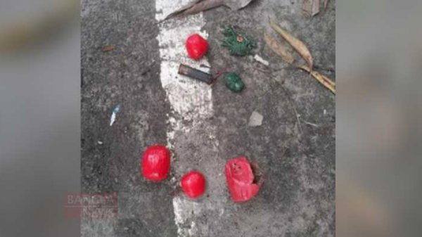 ওবায়দুল কাদেরের বাড়ির সামনে ককটেল বিস্ফোরণ