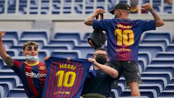 না থেকেও যেন ছিলেন মেসি